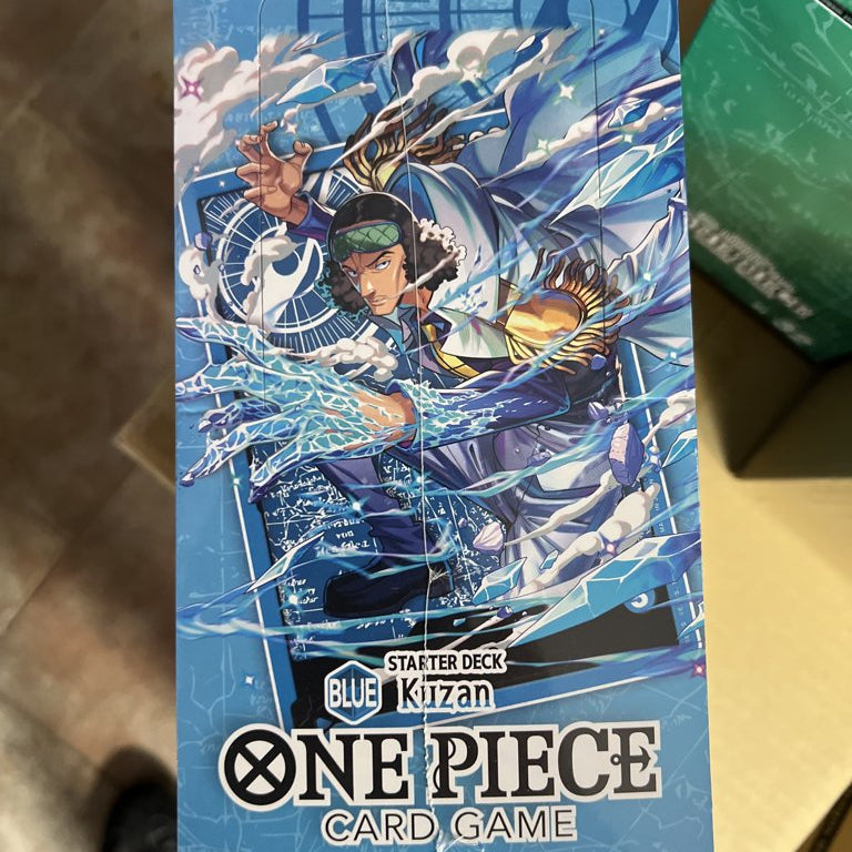 One Piece Card Game Starter Deck ST-33: Kuzan (Blue), sealed box