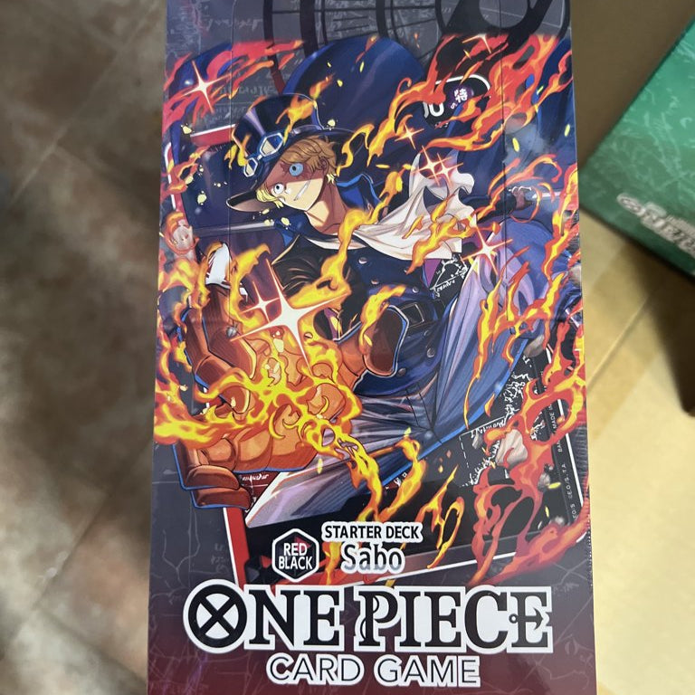 One Piece Card Game Starter Deck ST-35: Sabo (Red/Black), sealed box
